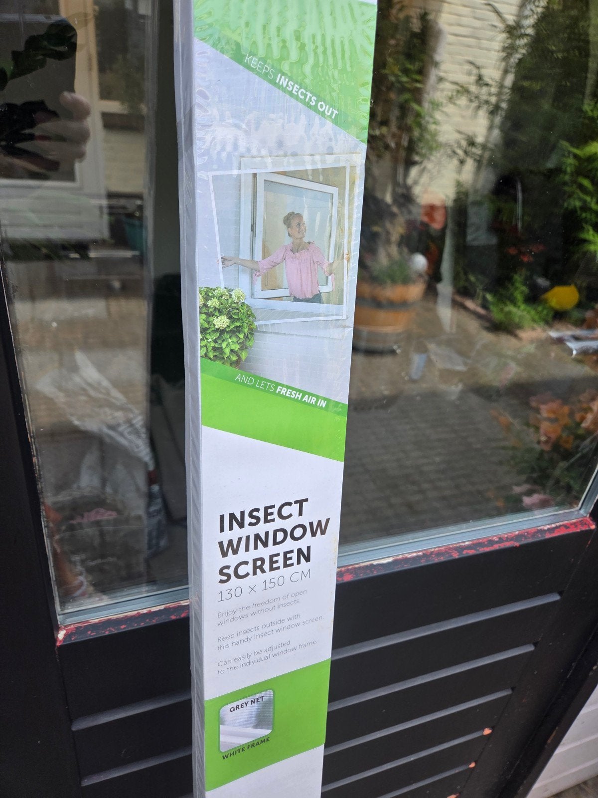 Nieuwe insectenhor voor ramen - 130 x 150 cm, Doe-het-zelf en Verbouw, Deuren en Horren, Ophalen of Verzenden, Nieuw, Overige typen