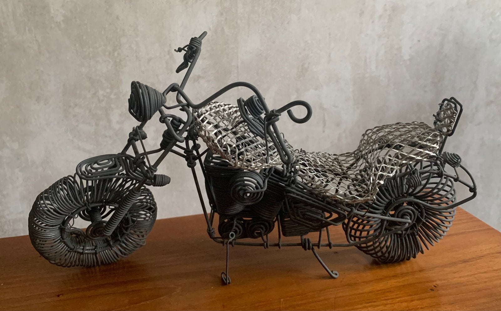 Metalen motor model, Ophalen of Verzenden, Zo goed als nieuw