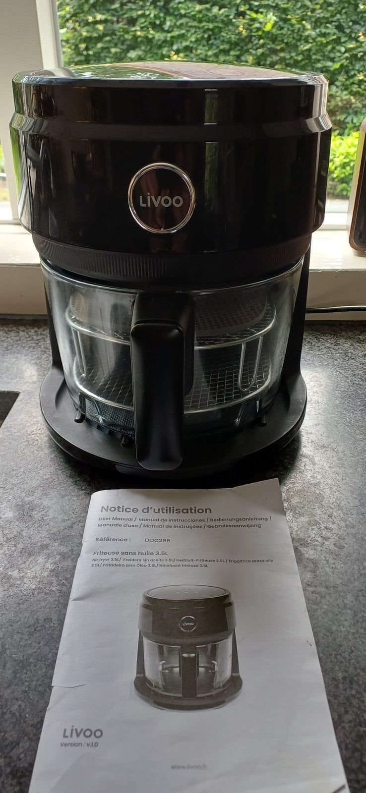 Airfryer livoo *NIEUW*, Ophalen, Zo goed als nieuw, Elektrisch, Overige soorten