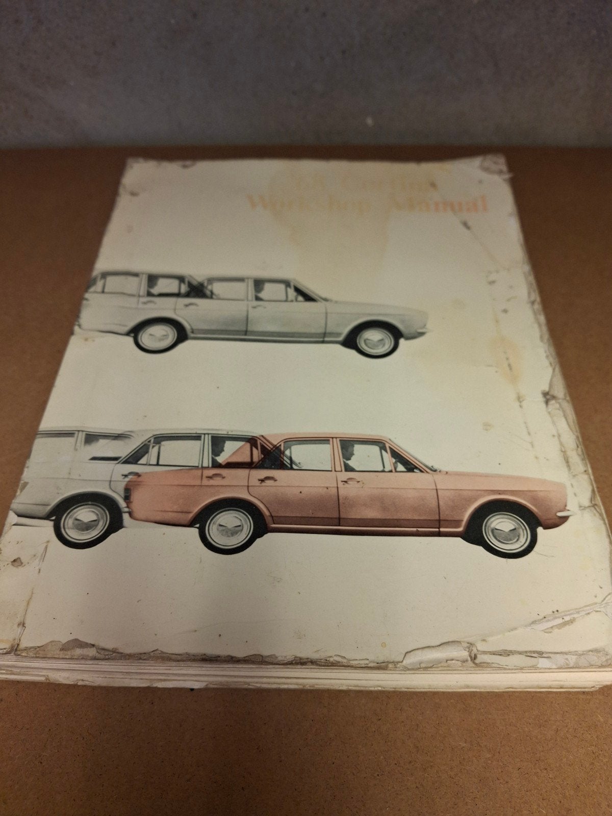 Ford Cortina '68 Werkplaatshandboek, Ophalen of Verzenden