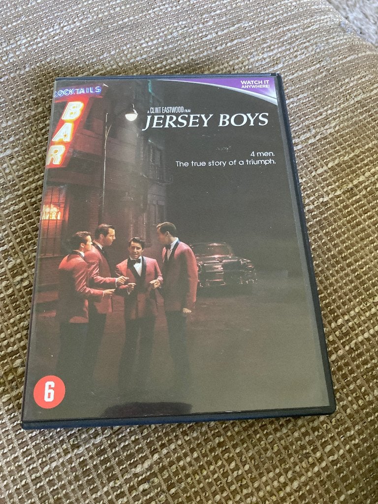 Jersey Boys DVD - Muziekfilm  Frankie Valli & The 4 Seasons, Ophalen of Verzenden, Zo goed als nieuw, Film, Vanaf 6 jaar