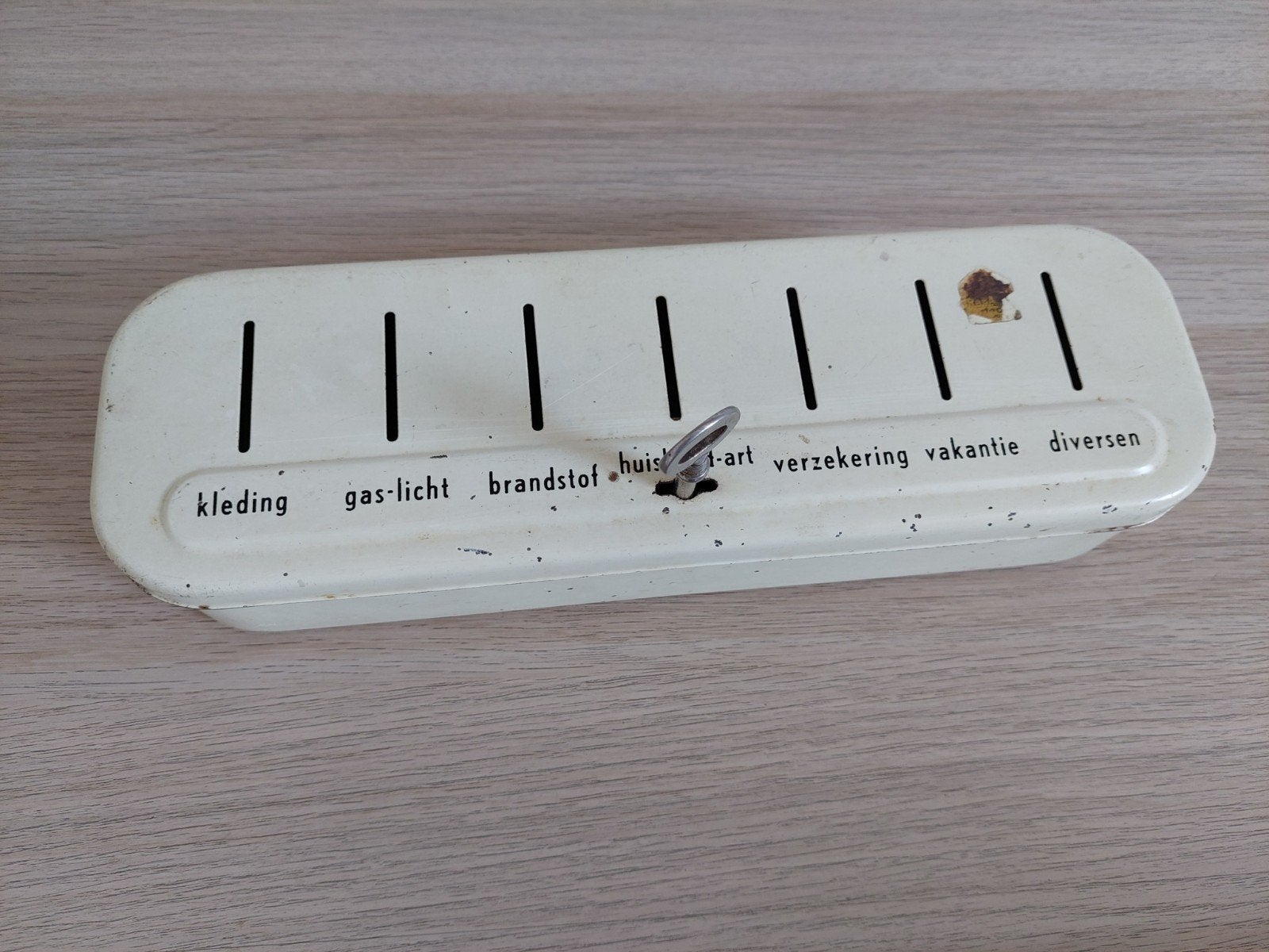 Vintage Brabantia verdeelspaarpot - Jaren '50/'60, Ophalen of Verzenden