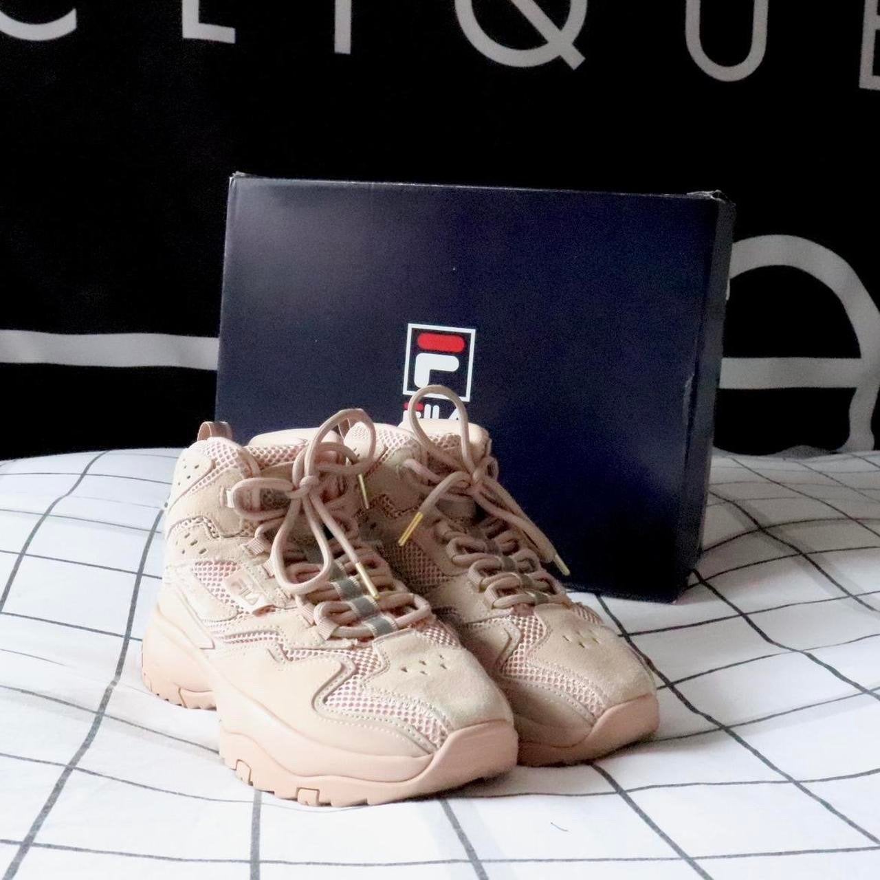 Fila beige schoenen, Verzenden, Beige, Sneakers of Gympen, Zo goed als nieuw