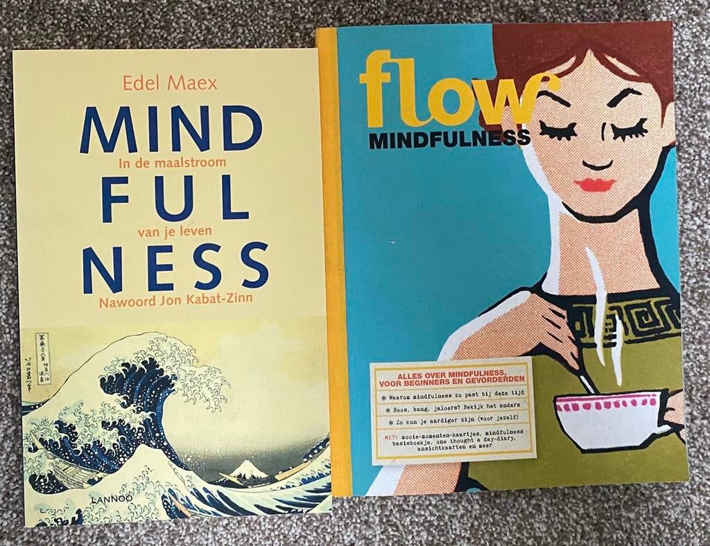 Mindfulness Boeken: Mindful Leven & Flow Mindfulness, Ophalen of Verzenden, Gelezen, Meditatie of Yoga, Achtergrond en Informatie