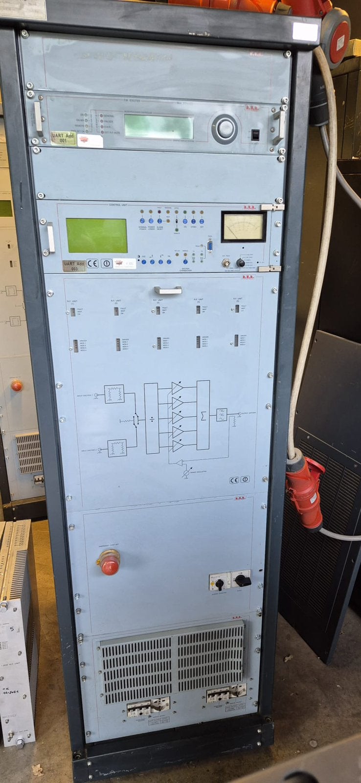 Rvr pj5kps 5kw mosfet, Telecommunicatie, Zenders en Ontvangers, Ophalen, Zo goed als nieuw, Zender