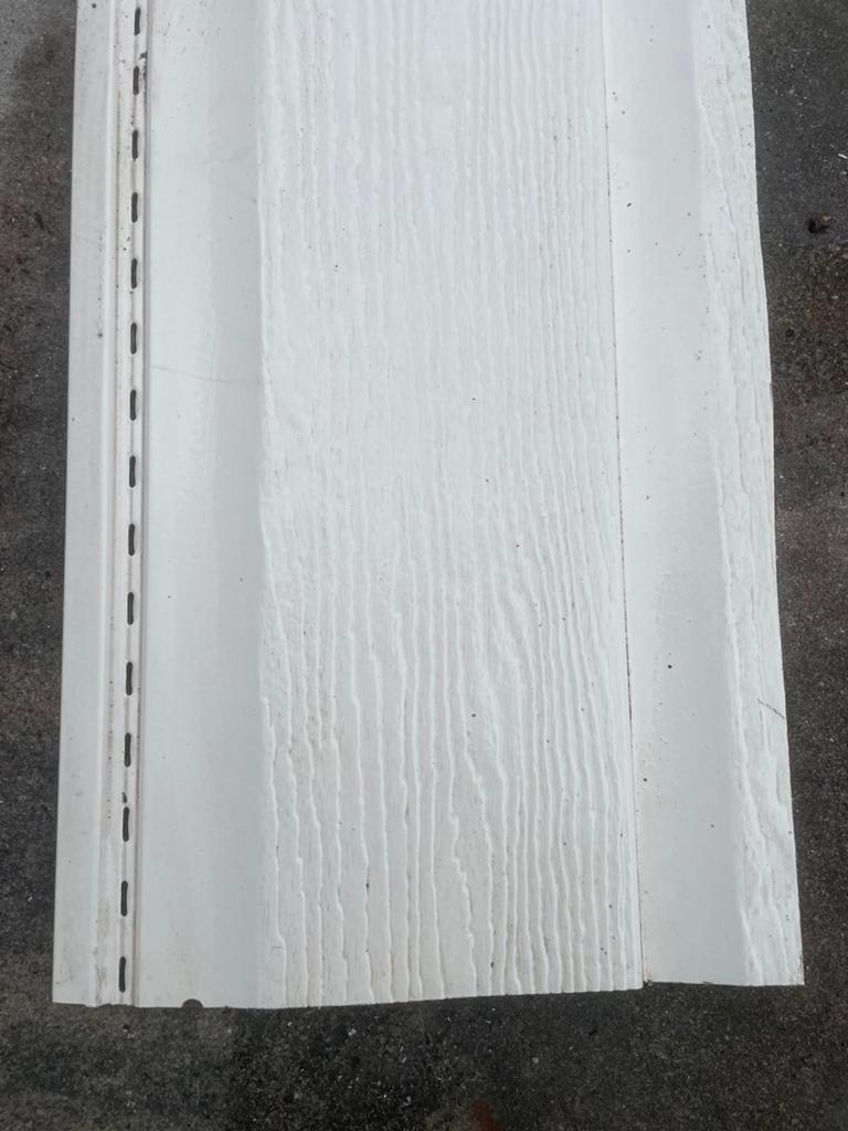 Nieuwe Kunststof Gevelbekleding dubbelrabat - 28m² Totaal, Ophalen, Nieuw, Overige materialen
