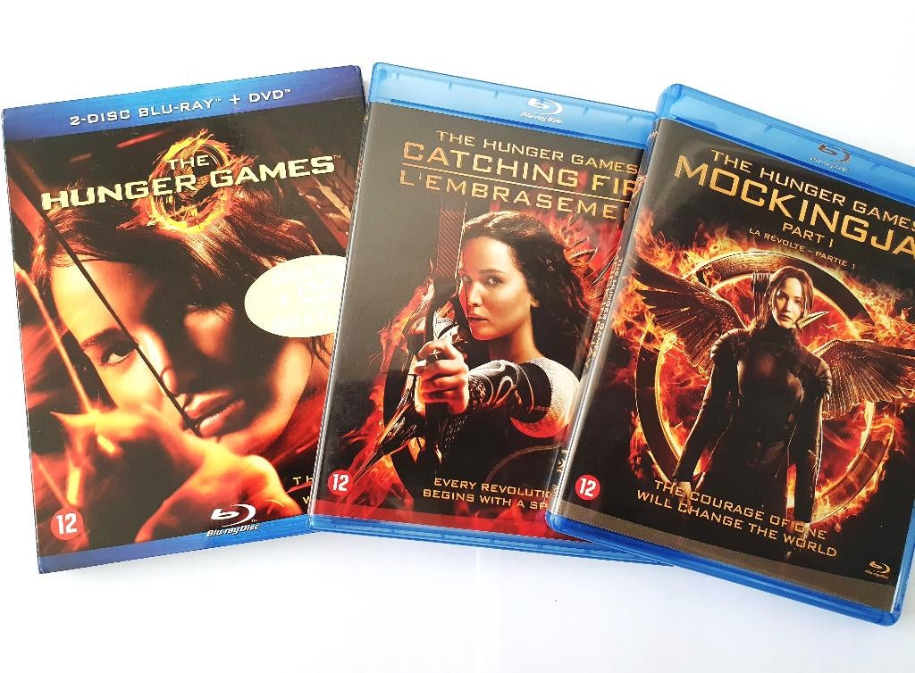 The Hunger Games Trilogy (7 disc), Ophalen of Verzenden, Zo goed als nieuw, Actie