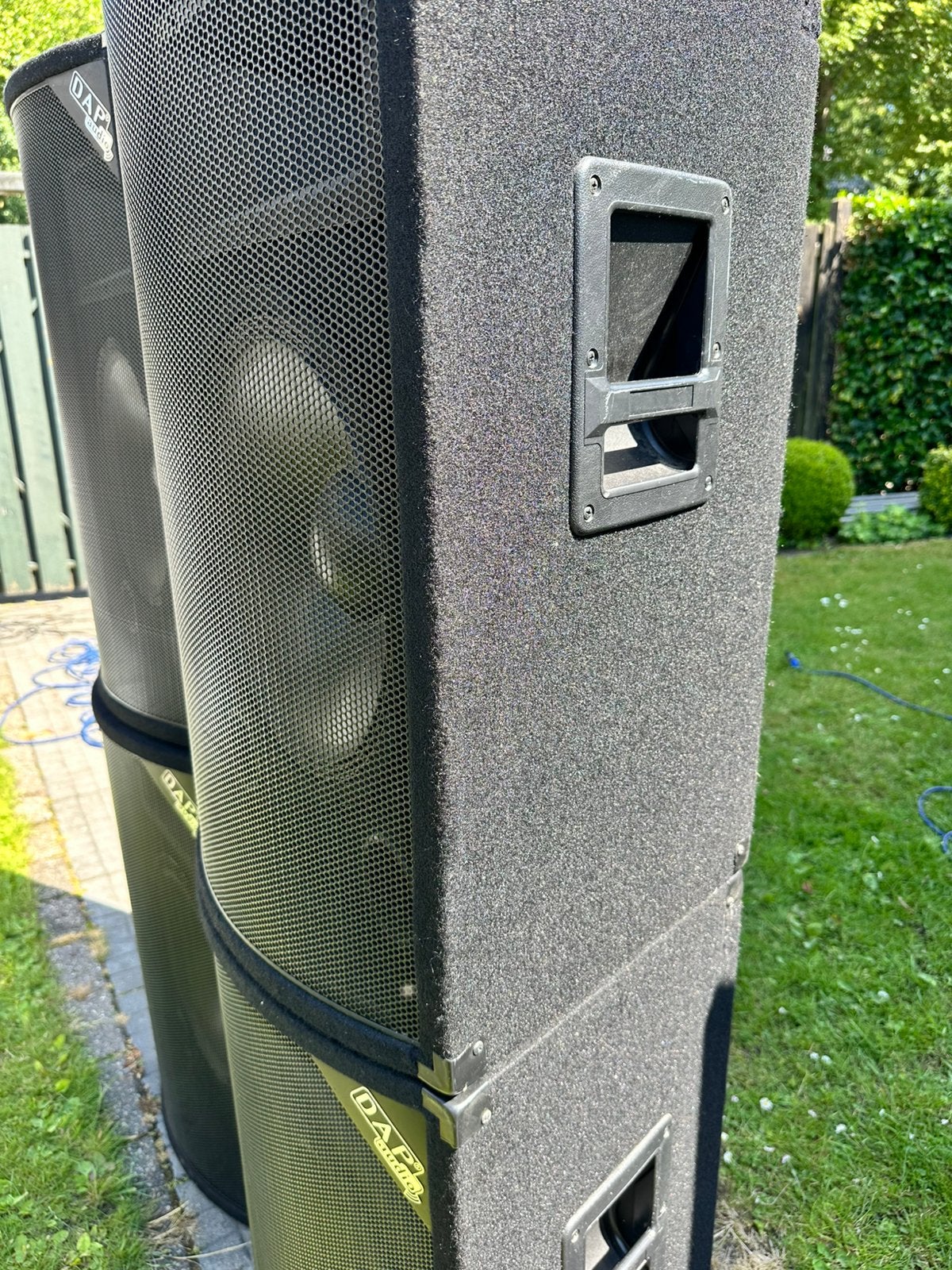 4x DAP speakers luidsprekers MC-15, Ophalen, Zo goed als nieuw, Overige merken