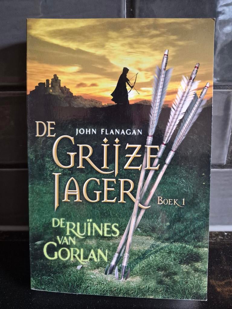 De Grijze Jager Boek 1: De Ruïnes van Gorlan, Ophalen of Verzenden, Gelezen, John Flanagan