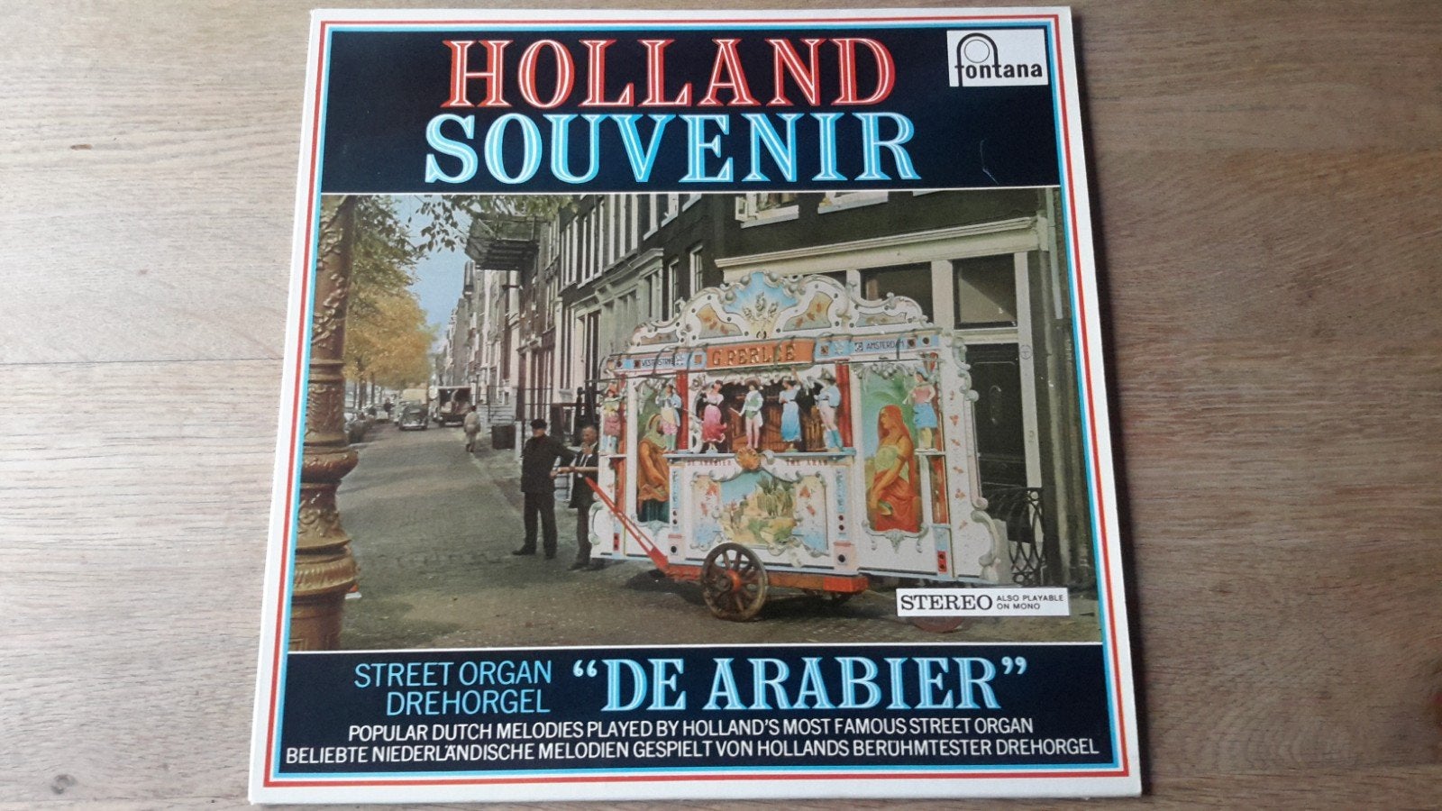 Holland Souvenir - Draaiorgel "De Arabier" LP, Ophalen of Verzenden, Album