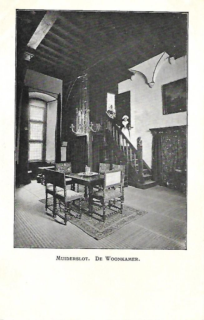 Muiden- -Muiderslot, de Woonkeuken., Verzenden, 1960 tot 1980, Ongelopen, Noord-Holland