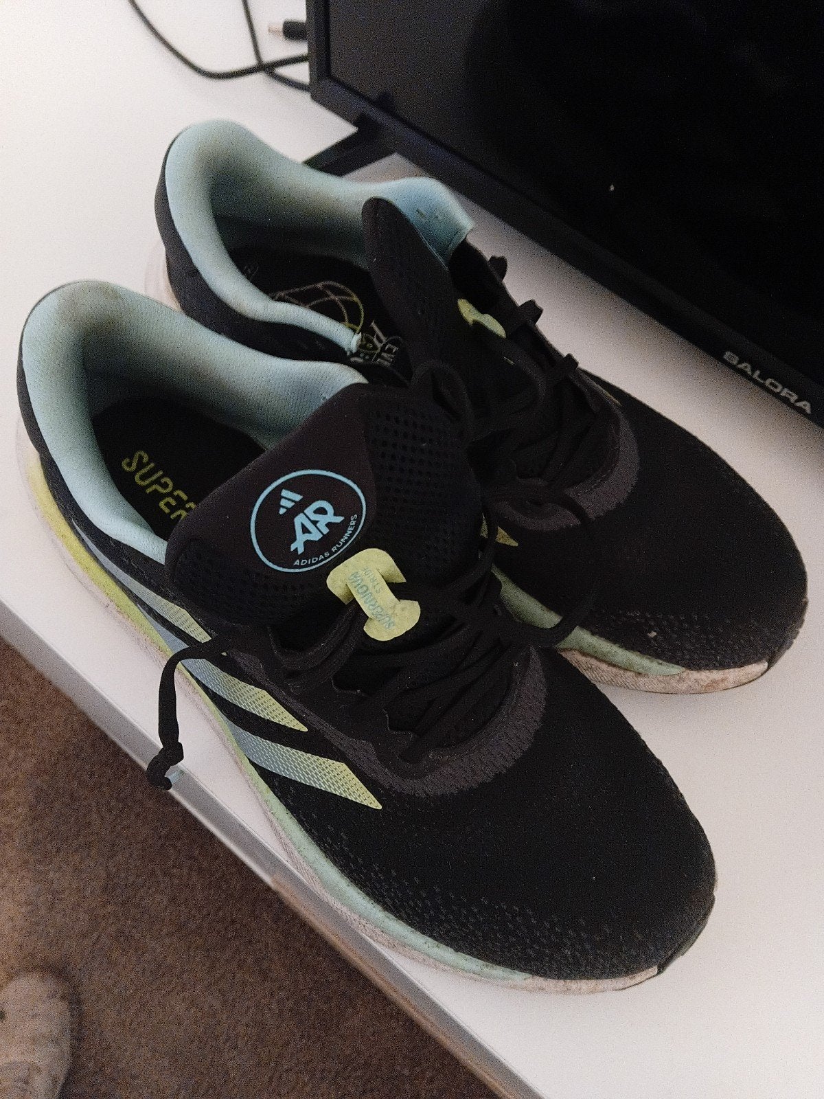 Adidas Supernova hardloopschoenen - Maat 44, Zwart, Ophalen of Verzenden, Sneakers of Gympen, Adidas