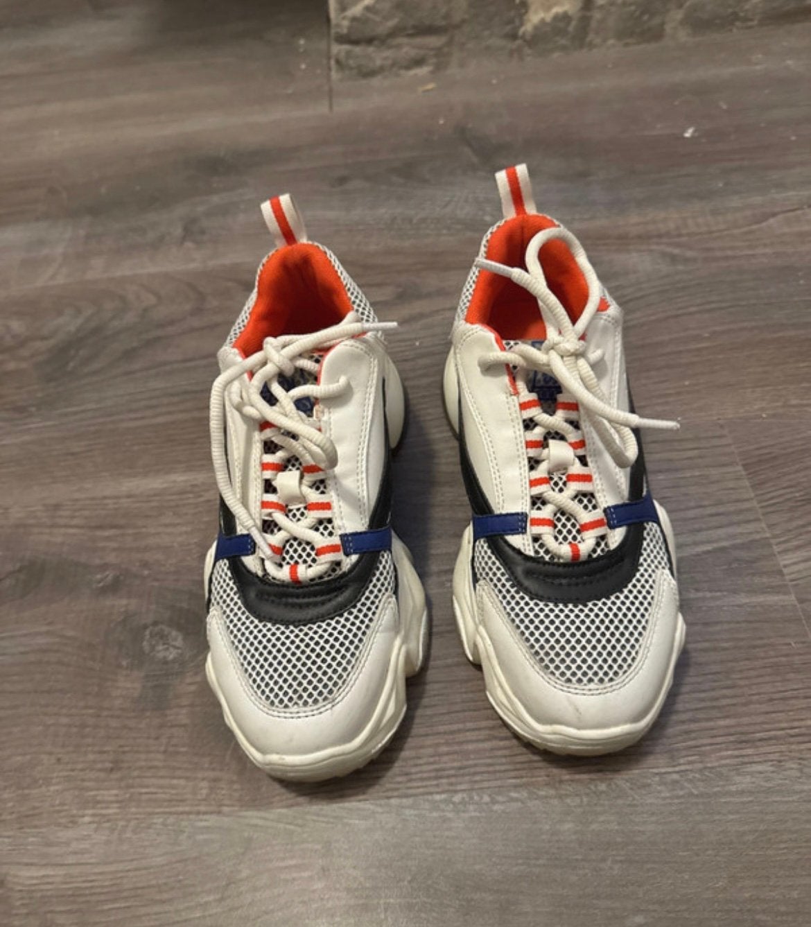 Sneakers Steve Madden, Wit, Ophalen of Verzenden, Sneakers of Gympen, Zo goed als nieuw