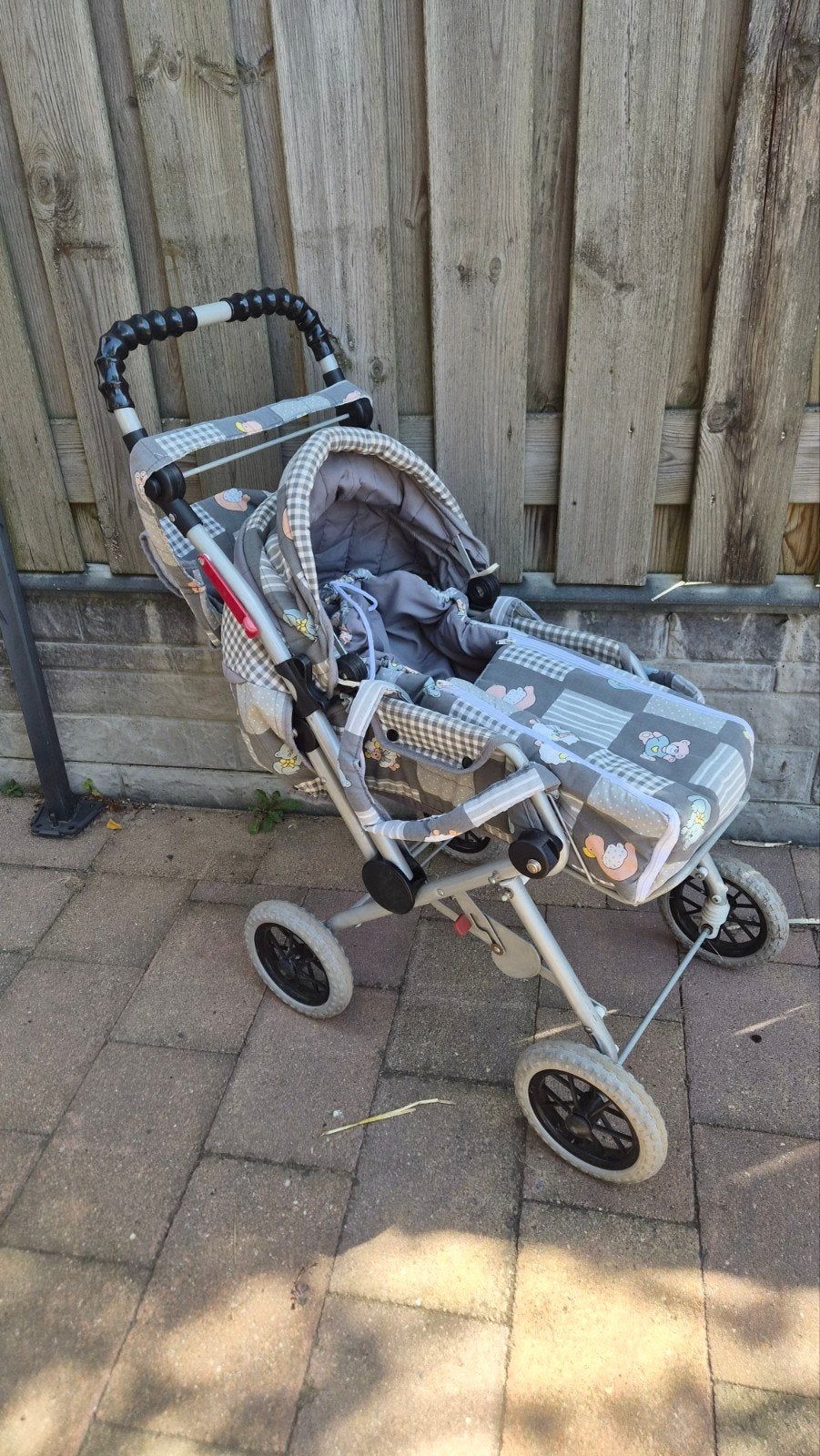 Wandelwagen voor babypop met draagmand, Kinderen en Baby's, Speelgoed | Poppen, Ophalen, Gebruikt, Babypop