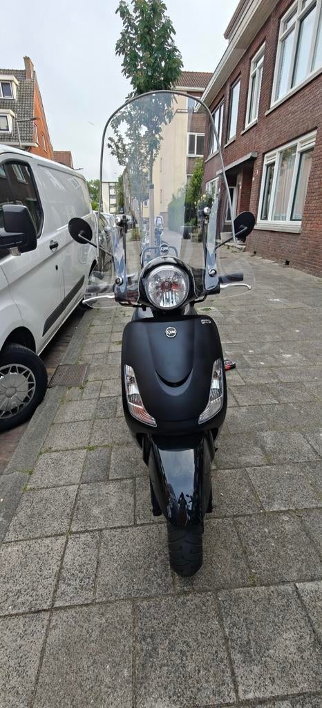 Sym Fiddle 2 S - Mat Zwart - Klaar voor de stad!, Ophalen, SYM, Zo goed als nieuw, Benzine