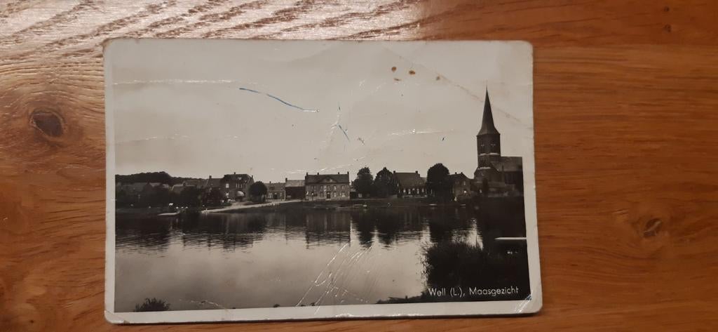 Well  maasgezicht, Ophalen of Verzenden, 1940 tot 1960, Ongelopen, Limburg