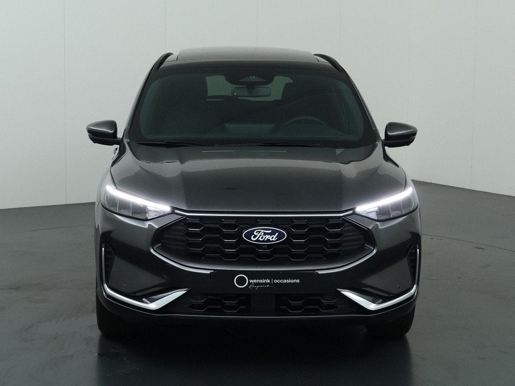 Ford Kuga 2.5 PHEV ST-Line X | Elek. Trekhaak | Panoramadak, Auto's, Ford, 14 kWh, Gebruikt, 4 cilinders, Leder en Stof