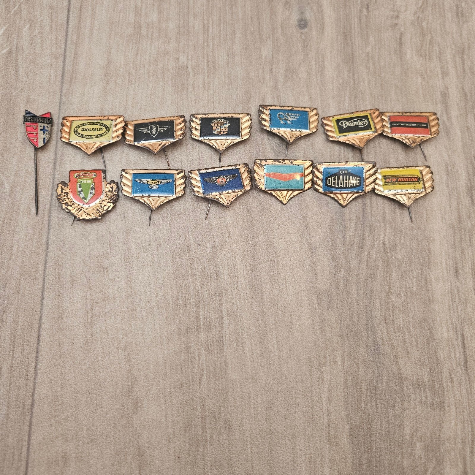 Vintage Auto Speldjes Collectie - Zeldzame Auto Merken, Ophalen of Verzenden, Gebruikt, Auto's
