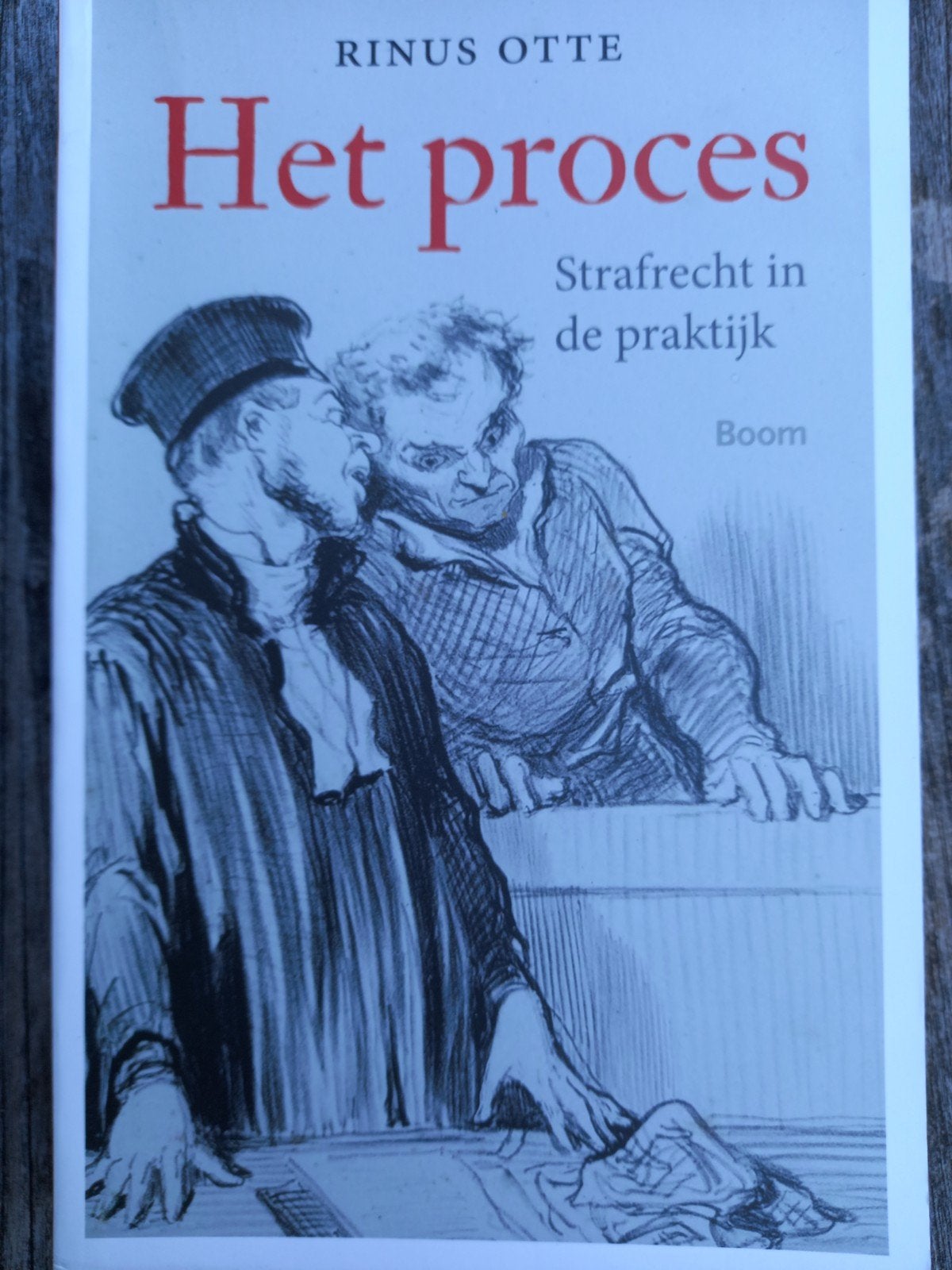 Rinus Otte - Het proces, Ophalen of Verzenden, Zo goed als nieuw, Rinus Otte