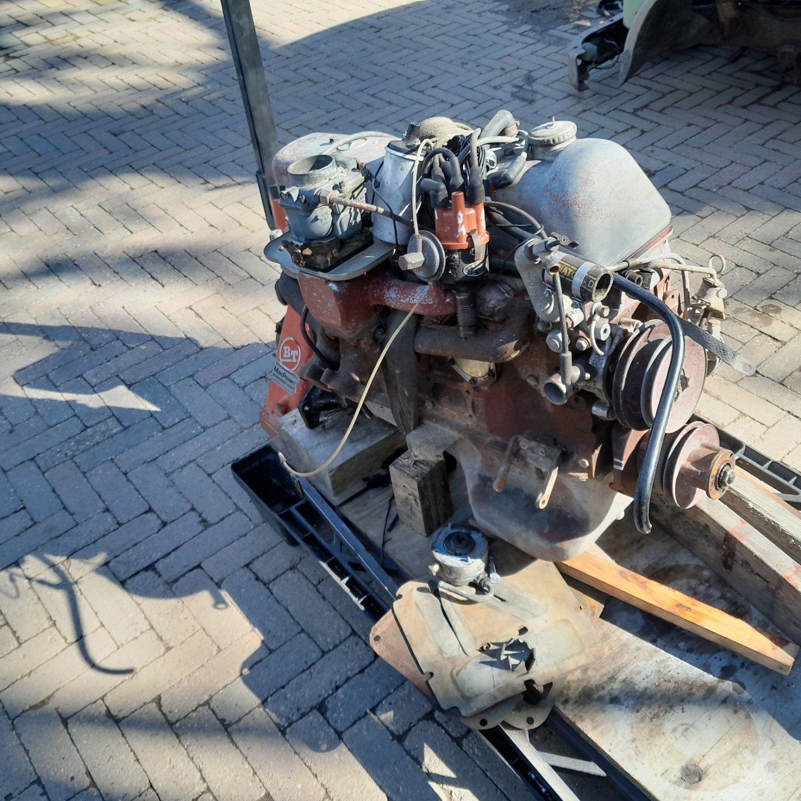 unimog 404 motor., Ophalen, Gebruikt