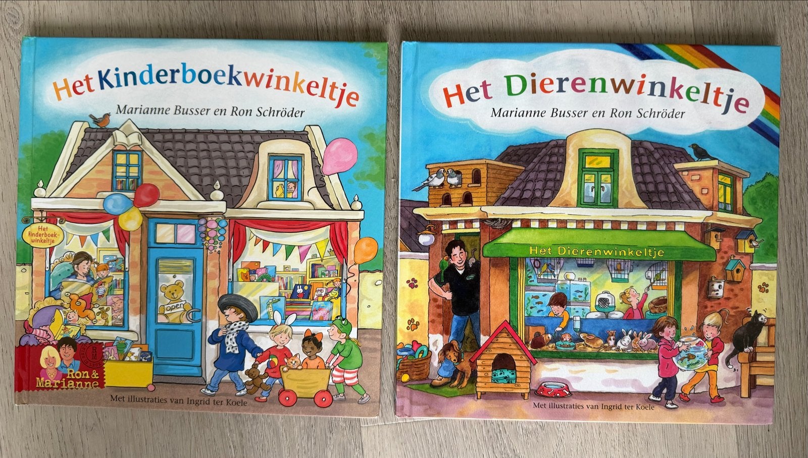Het Kinderboekwinkeltje & Het Dierenwinkeltje, Ophalen of Verzenden, Zo goed als nieuw, 3 tot 4 jaar