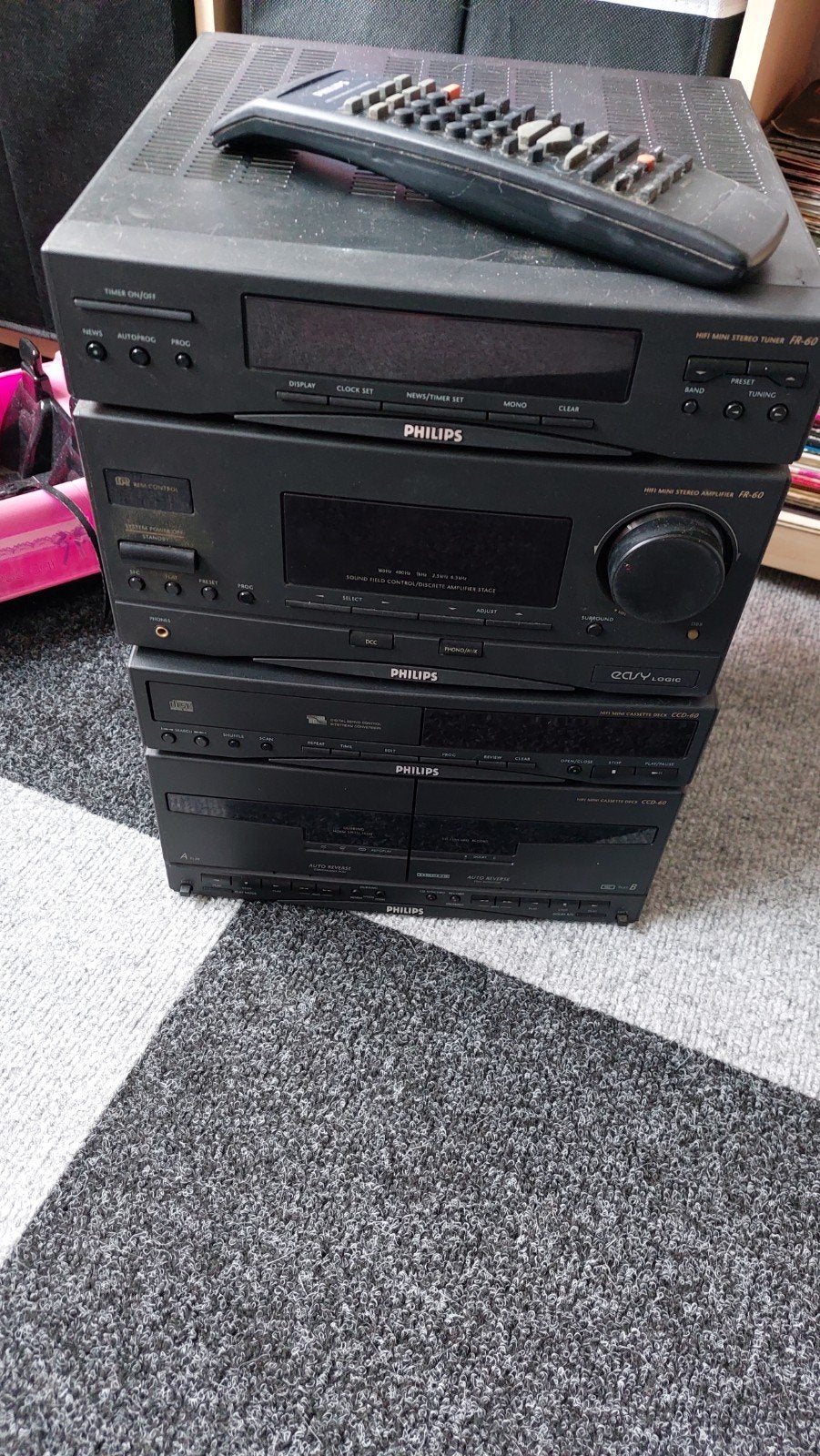 Philips stereo set, Ophalen, Philips, Gebruikt, Tuner of Radio