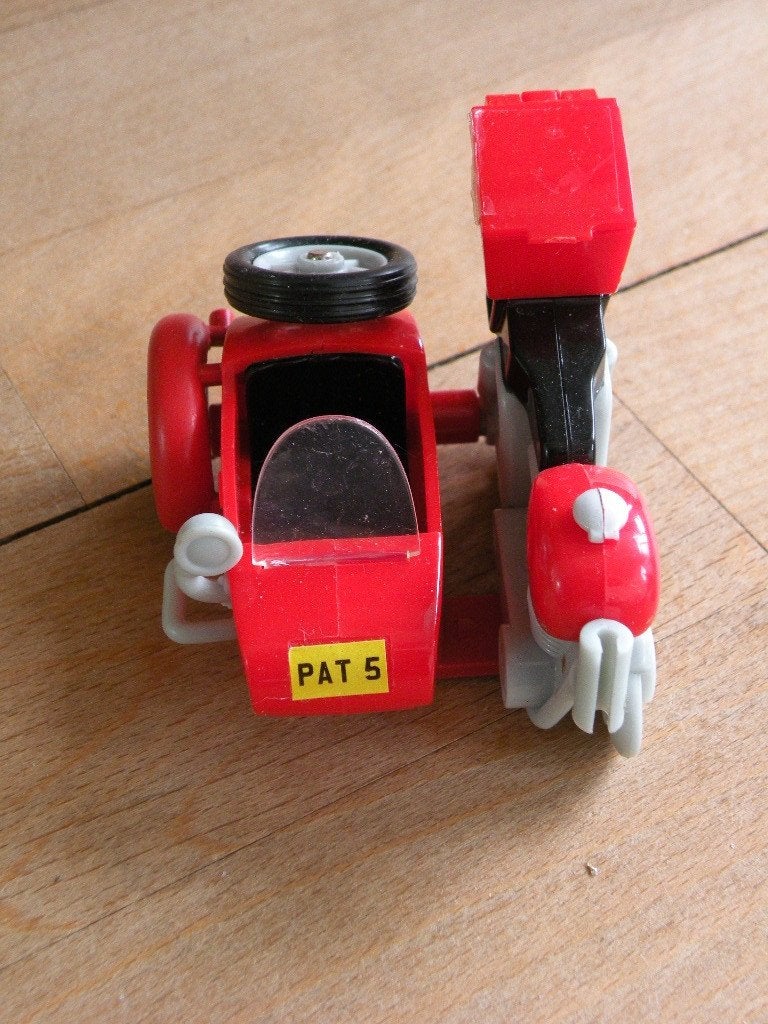 Motor met zijspan (PAT 5) van Pieter Post (Postman Pat)., Verzamelen, Ophalen of Verzenden, Zo goed als nieuw