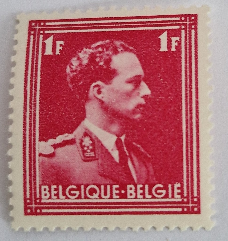 Belgie 1936 - OBP 428 - Koning Leopold III, Koninklijk huis, Frankeerzegel, Ophalen of Verzenden, Postfris