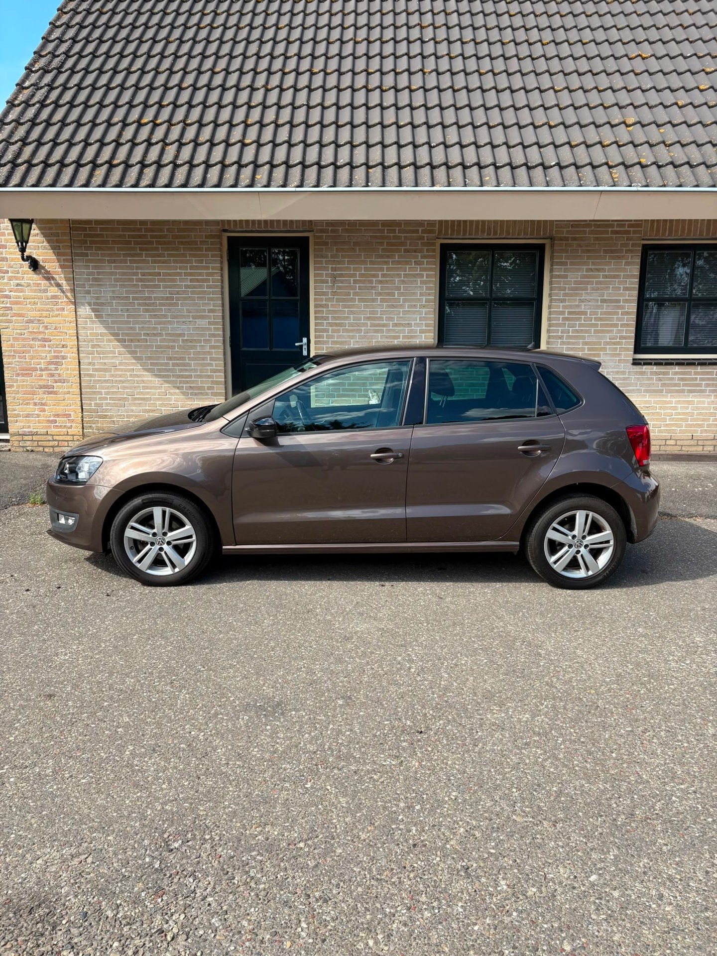 Volkswagen Polo 1.2 TSI Match | CRUISE | CLIMA | STOELVERWM, Voorwielaandrijving, Euro 5, Stof, Bruin