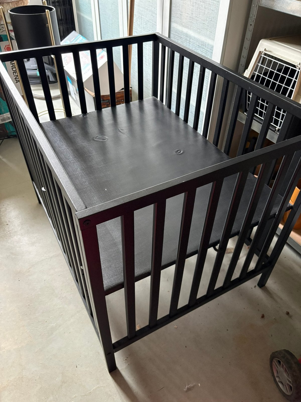 Prenatal box Sana Black, Ophalen, Gebruikt, Rechthoekig, In hoogte verstelbaar