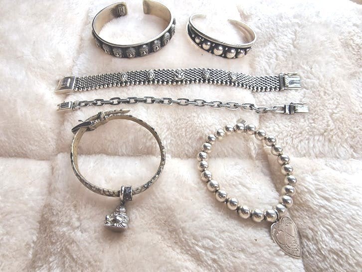 Sterling zilveren armbanden 925, Ophalen of Verzenden, Zilver, Zilver