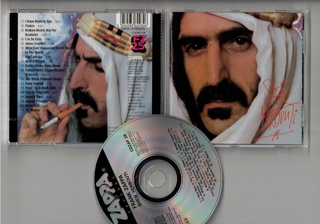 FRANK ZAPPA CD Sheik Yerbouti, Ophalen of Verzenden, Zo goed als nieuw, Poprock