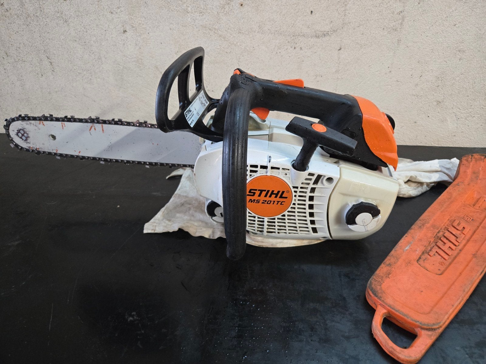 Stihl MS201 TC Toohandle kettingzaag | Bj. 2021 | 35cm MS201, Tuin en Terras, Info@stihl.nl, Stihl, Gebruikt, Stihl MS201 TC M-Tronic
