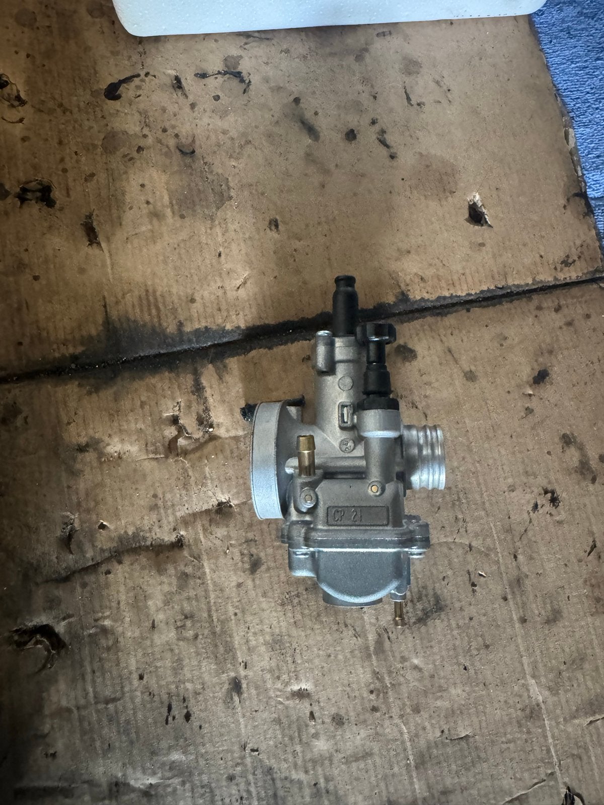 Nieuwe Polini CP21 Carburateur - Ongebruikt!, Fietsen en Brommers, Brommeronderdelen | Scooters, Ophalen of Verzenden, Nieuw, Carburateur
