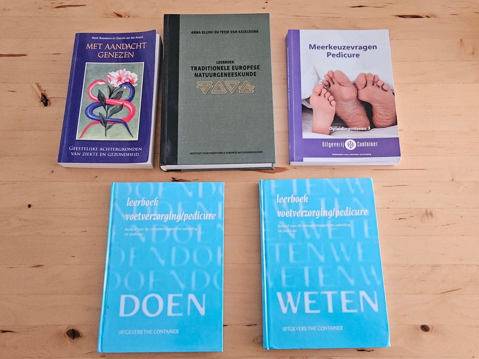 Pedicure Opleiding Boeken, Ophalen of Verzenden, Gelezen, MBO, Diverse auteurs