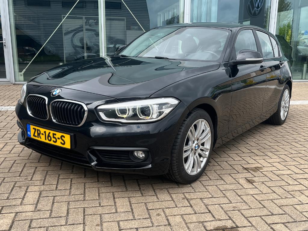 BMW 1-Serie 116i 109pk 2016 Zwart, 1-Serie, 1280 kg, 4 cilinders, Regensensor