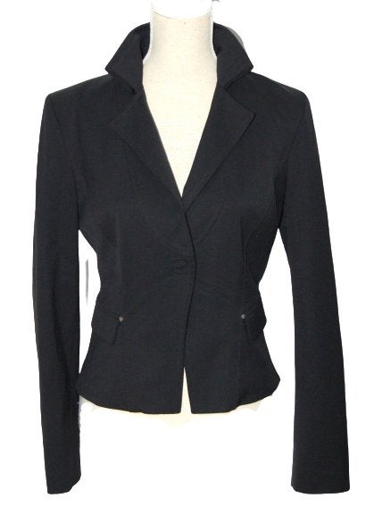 Nieuw Atos Lombardini jasje, blazer, Mt. 40 / M, Kleding | Dames, Jasjes, Kostuums en Pakken, Maat 38/40 (M), Zwart, Nieuw, Jasje