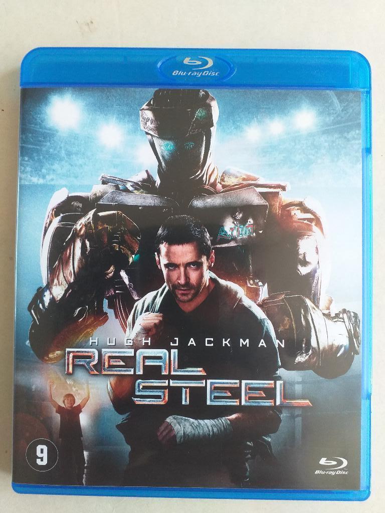 Real Steel Bluray, Ophalen of Verzenden, Zo goed als nieuw, Actie