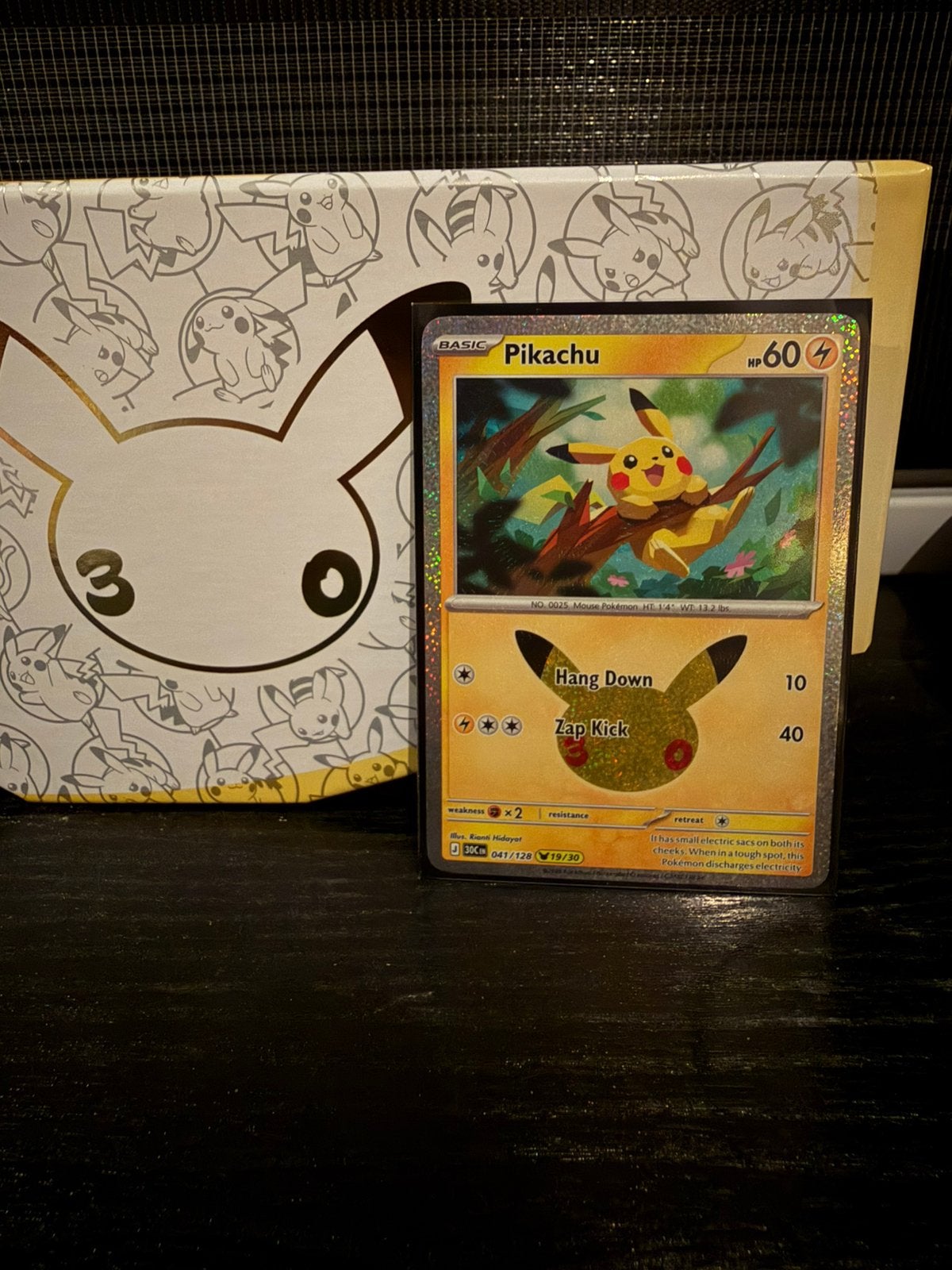 30th celebration Pikachu 041/128 19/30, Verzenden, Zo goed als nieuw