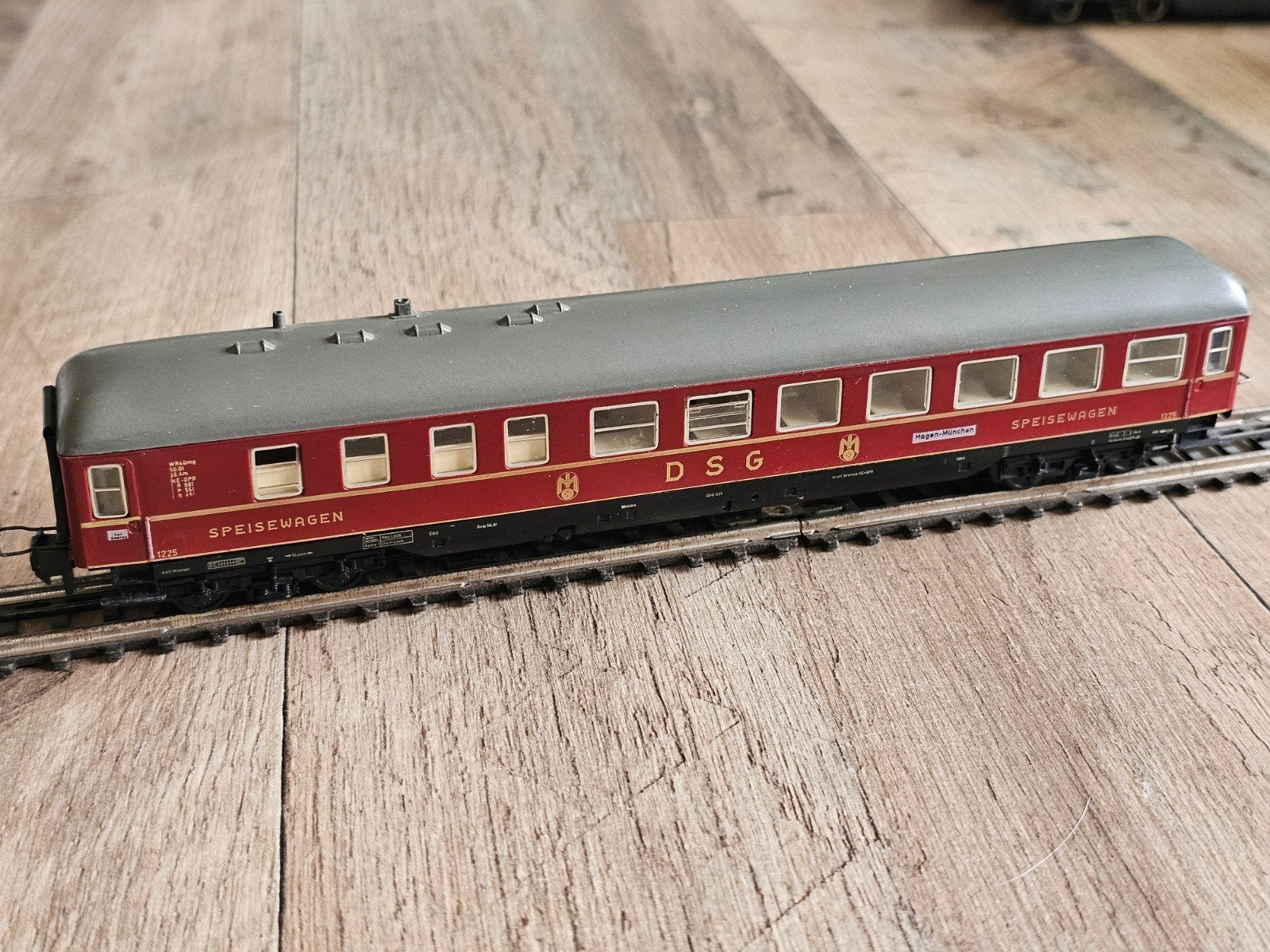 Trix-Express H0 Modelspoorwagon - DSG Speisewagen, Gelijkstroom, Trix, Wagon, Ophalen of Verzenden