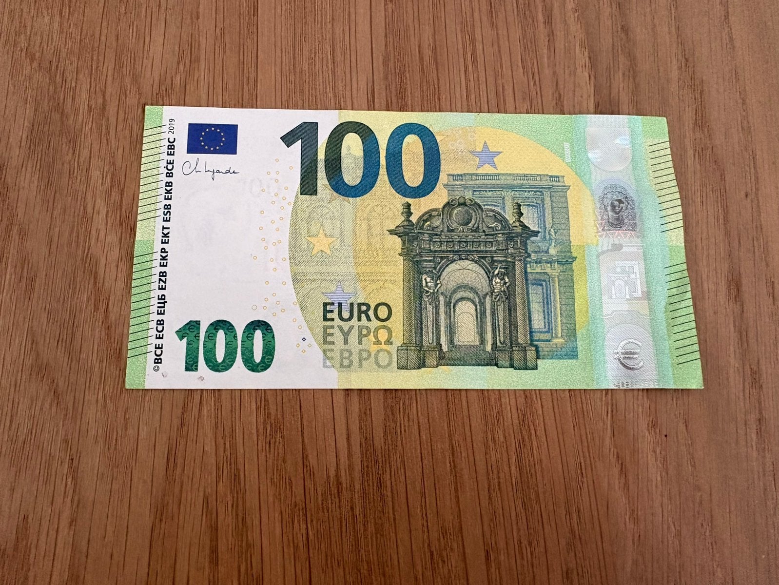 Nieuw type €100 euro biljet UNC WA4882842847, Ophalen of Verzenden, 100 euro, Los biljet