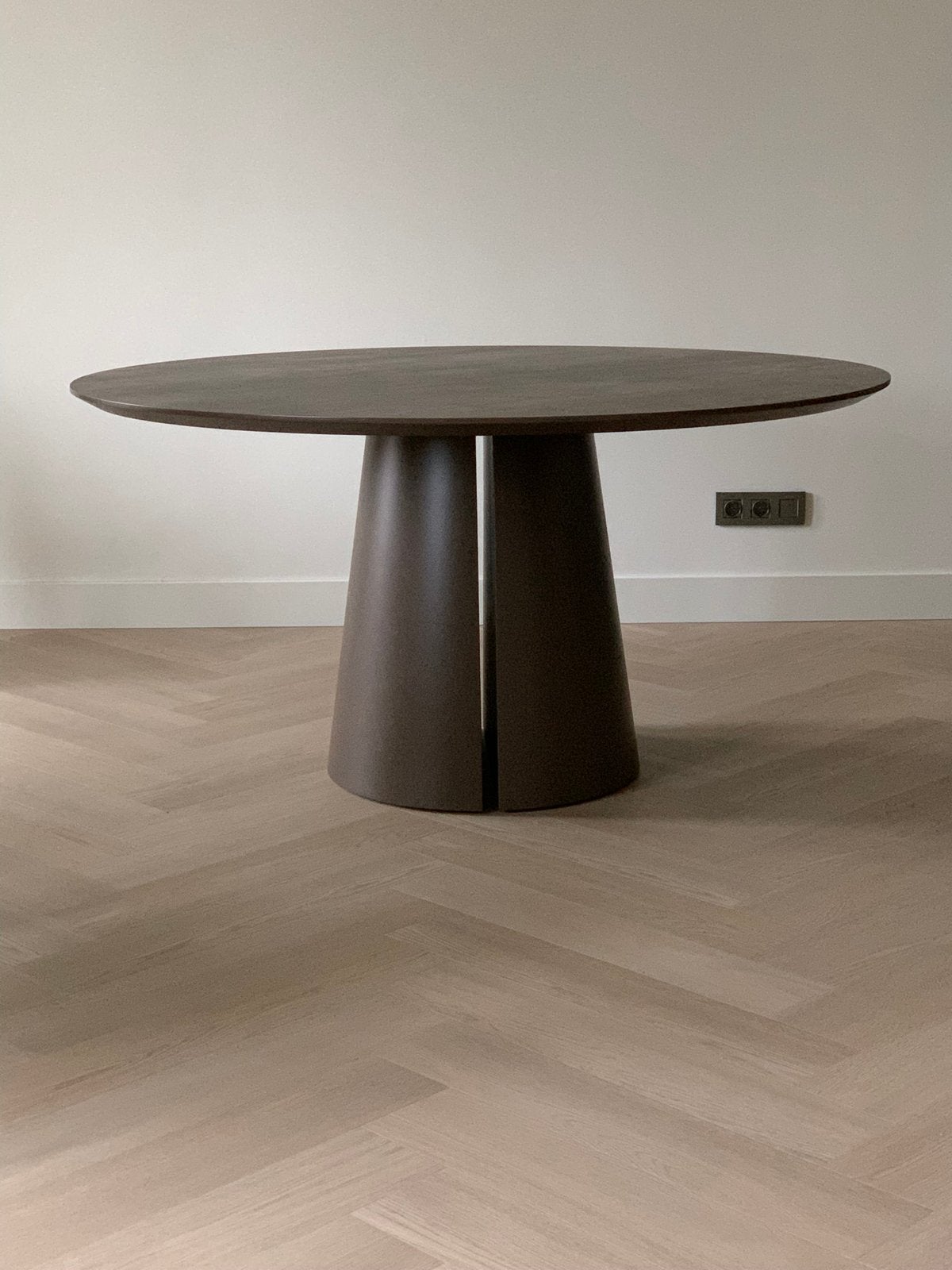 Metaform split eetkamertafel  rond 150, Ophalen
