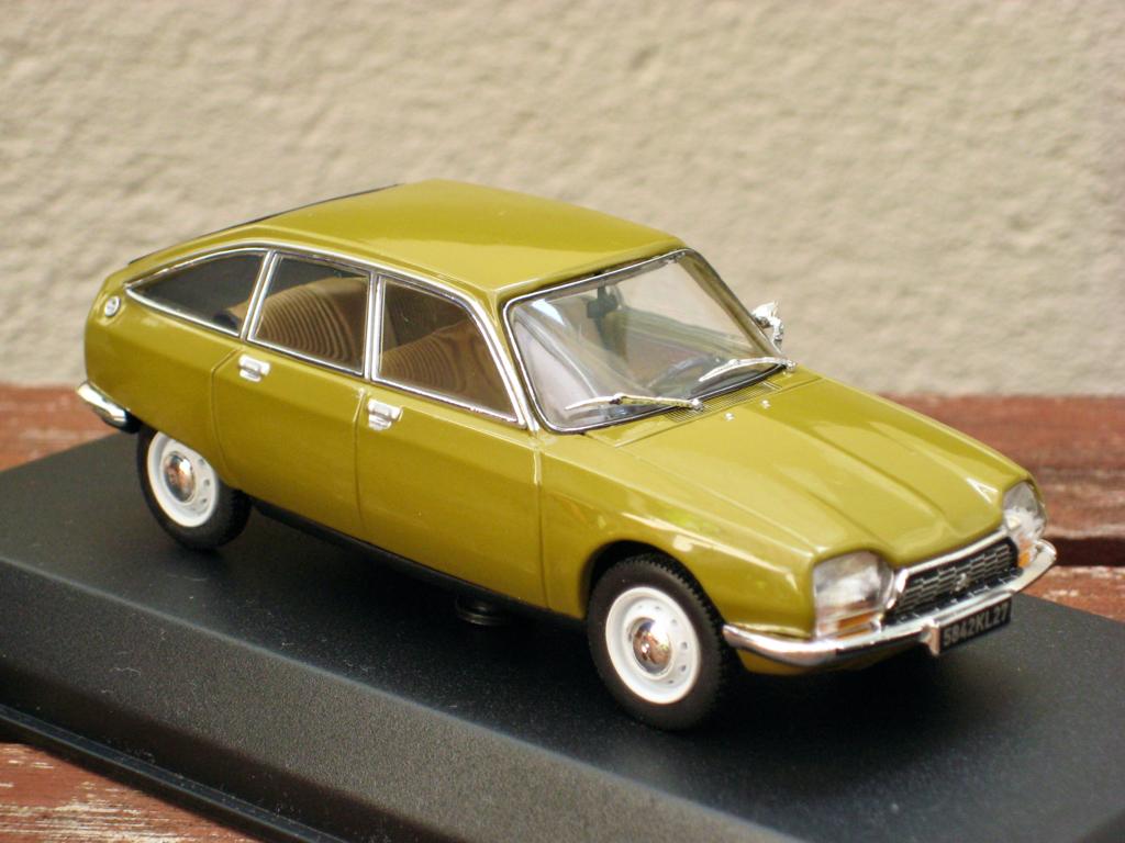 Citroen GS 1971 brons Norev 1:43, Ophalen of Verzenden, Nieuw, Auto, Norev