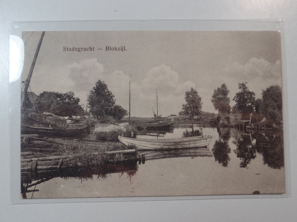 Blokzijl, Ophalen of Verzenden, Voor 1920, Gelopen, Friesland