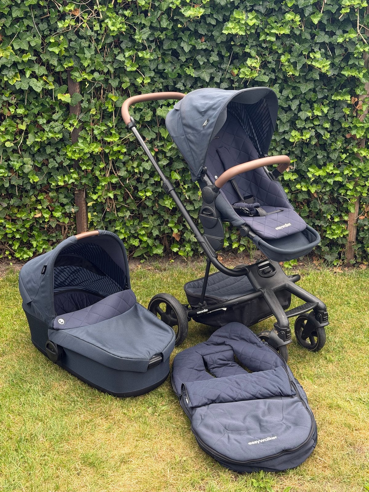 Easywalker Harvey Premium Kinderwagen 2-in-1, Zo goed als nieuw, Combiwagen, Met reiswieg, Ophalen