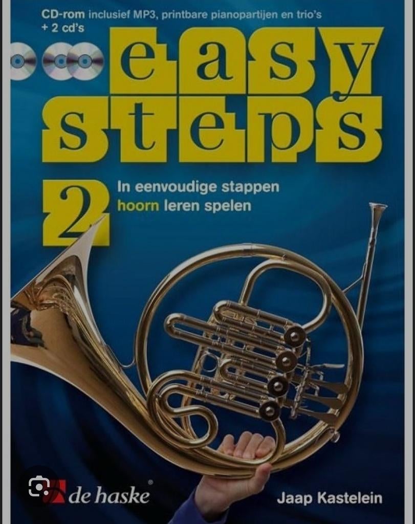 Gezocht! Easy steps hoorn 2 muziekboek, Ophalen of Verzenden, Artiest of Componist, Klassiek, Hoorn
