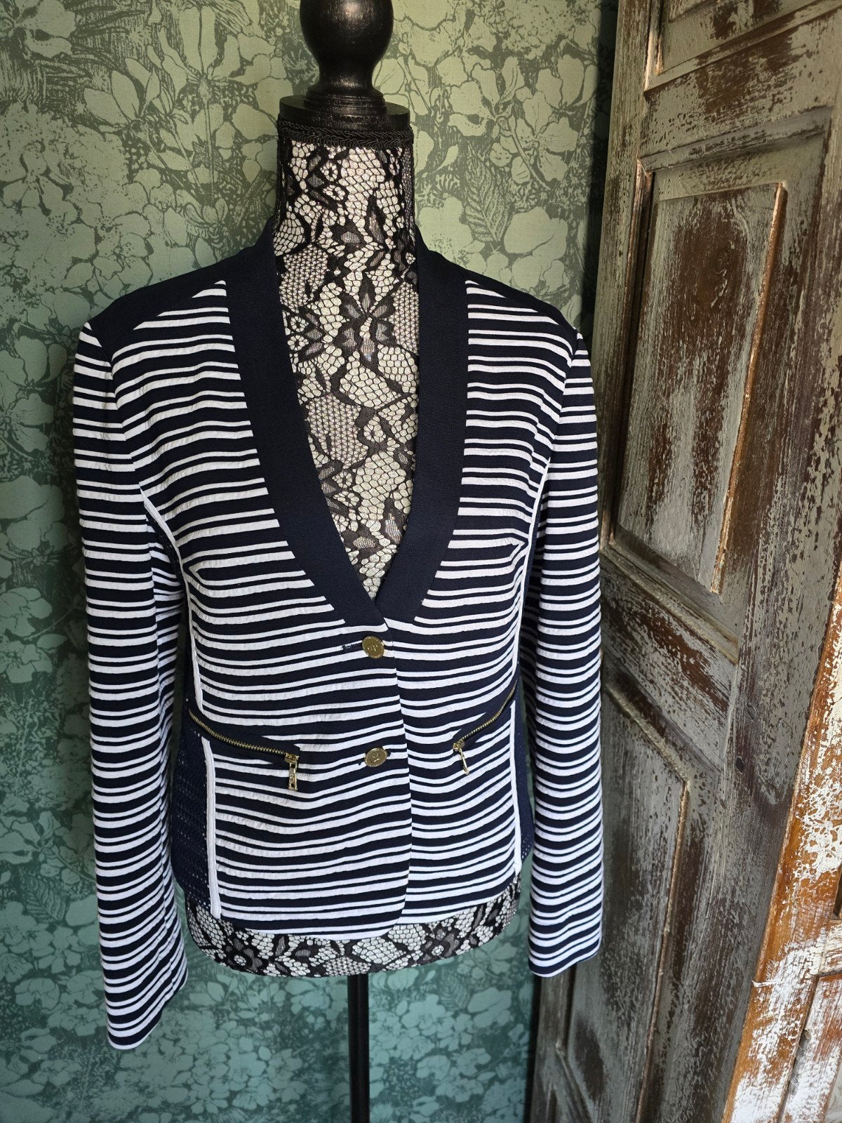 *NIEUW* GERRY WEBER SOEPEL COLBERT JASJE MT 36 ZIE ADVERTENT, Ophalen of Verzenden, Nieuw, Maat 36 (S), Blauw