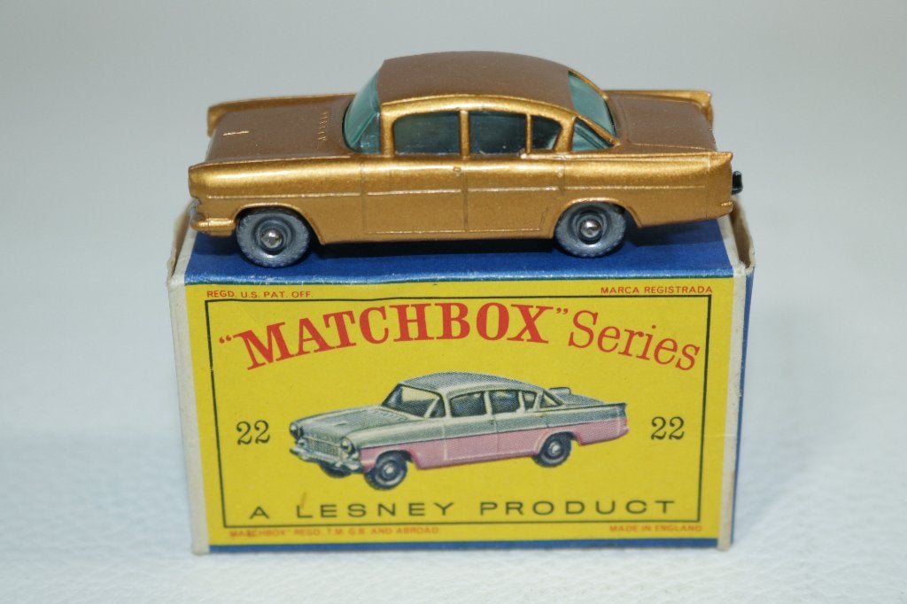 Matchbox 22b Vauxhall Cresta 1:64 GOLD perfect mint in box, Hobby en Vrije tijd, Ophalen of Verzenden, Nieuw, Auto, Matchbox