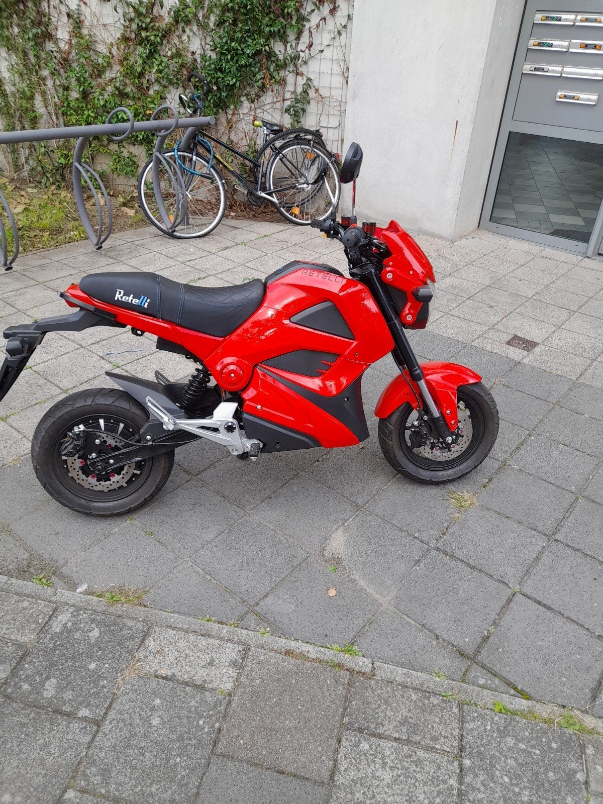 Retelli Drago Rood 45km Elektrische Scooter met Alarm, Overige merken, Elektrisch, Ophalen of Verzenden, Zo goed als nieuw