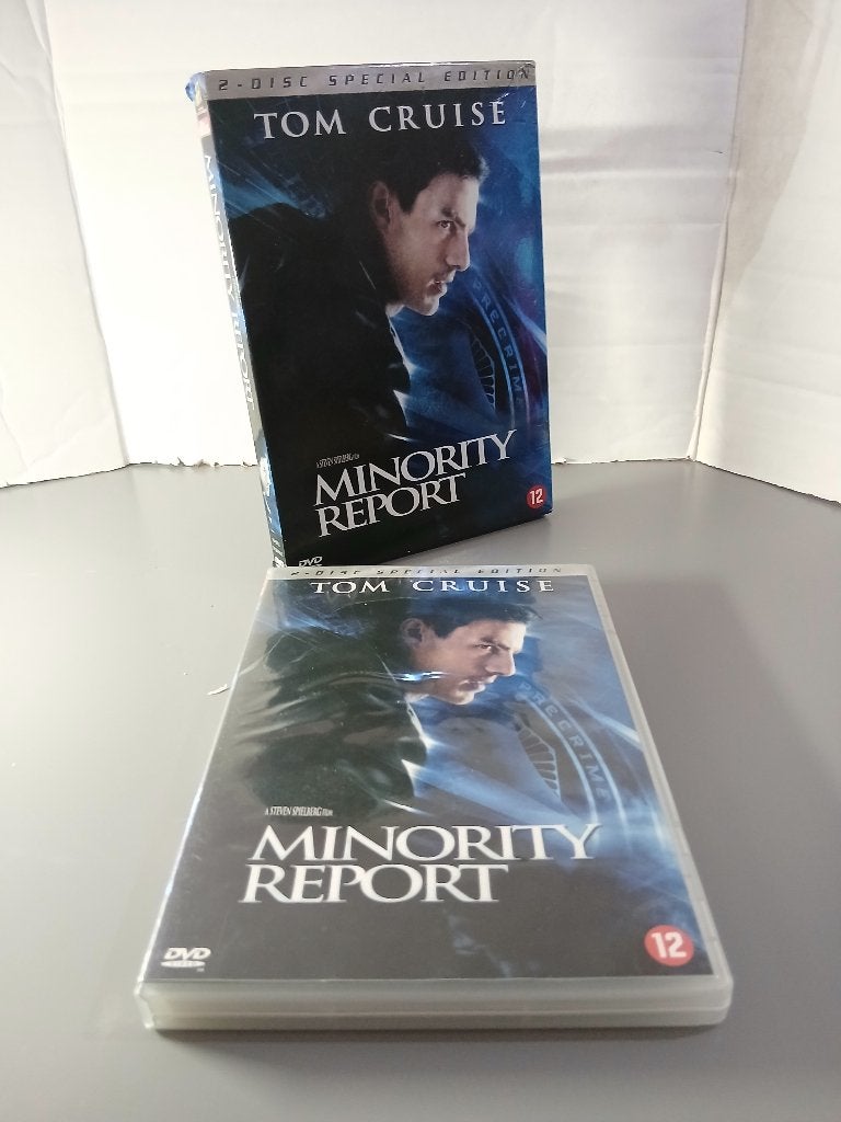 DVD NL Minority Report 2DVD S.E. met Tom Cruise., Cd's en Dvd's, Dvd's | Science Fiction en Fantasy, Engels, Speciale editie, Ophalen of Verzenden